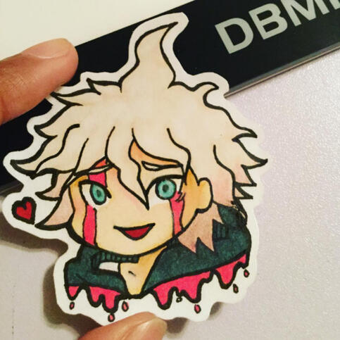 Custom Sticker - Komaeda